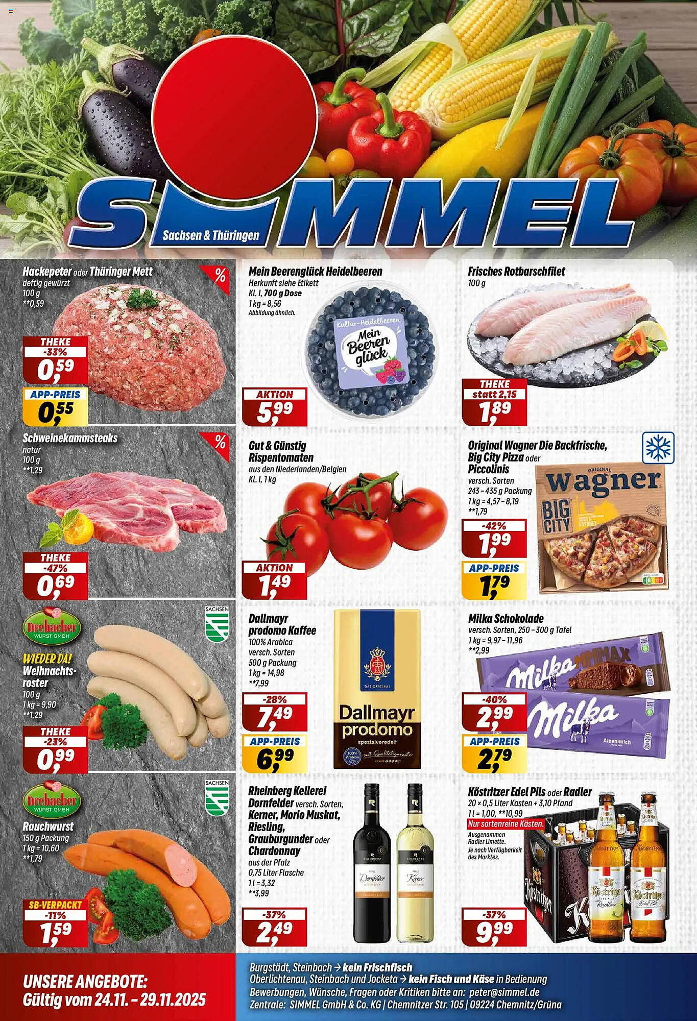 Simmel Prospekt - Pagina 1