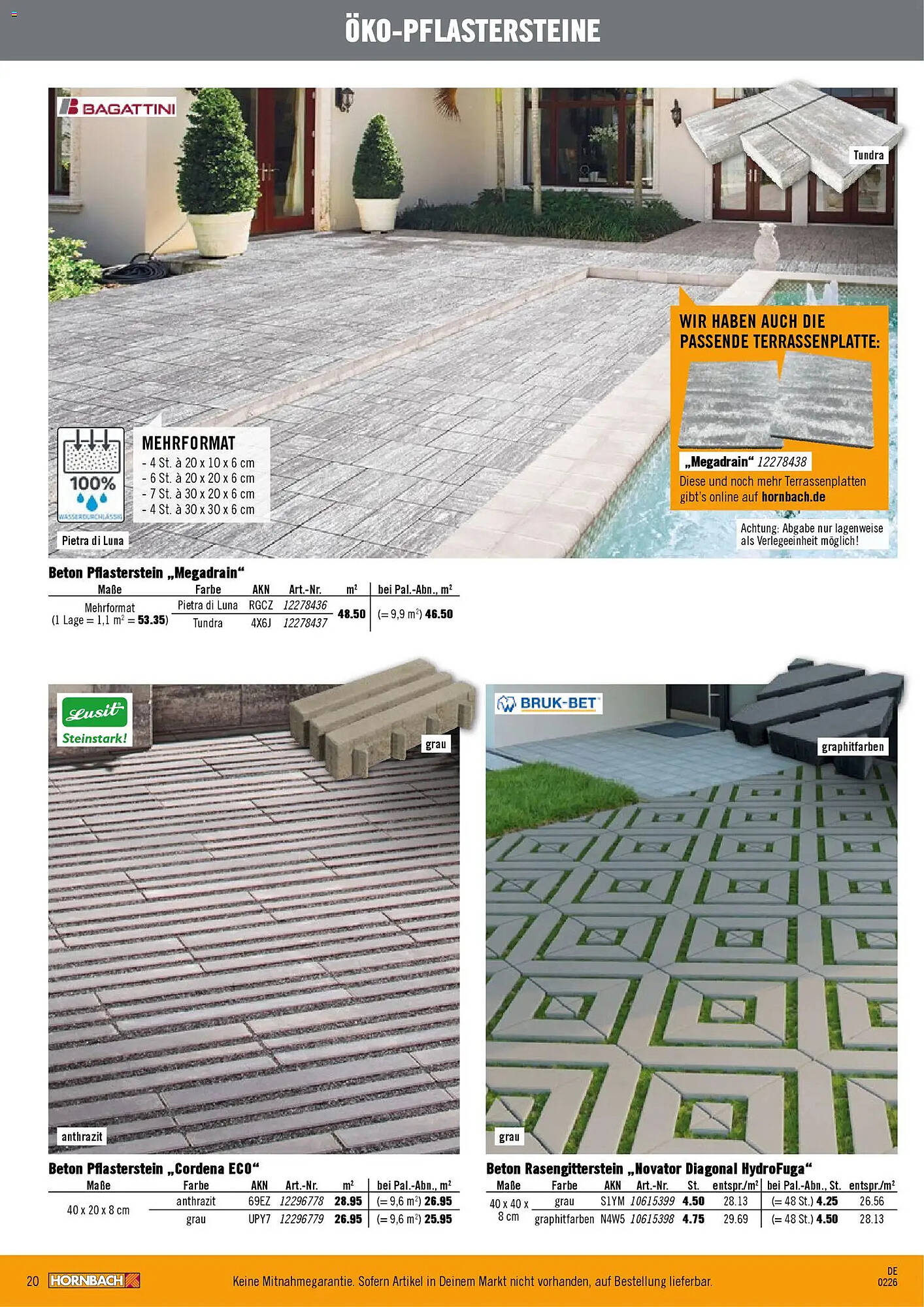 Hornbach Prospekt - Pagina 20