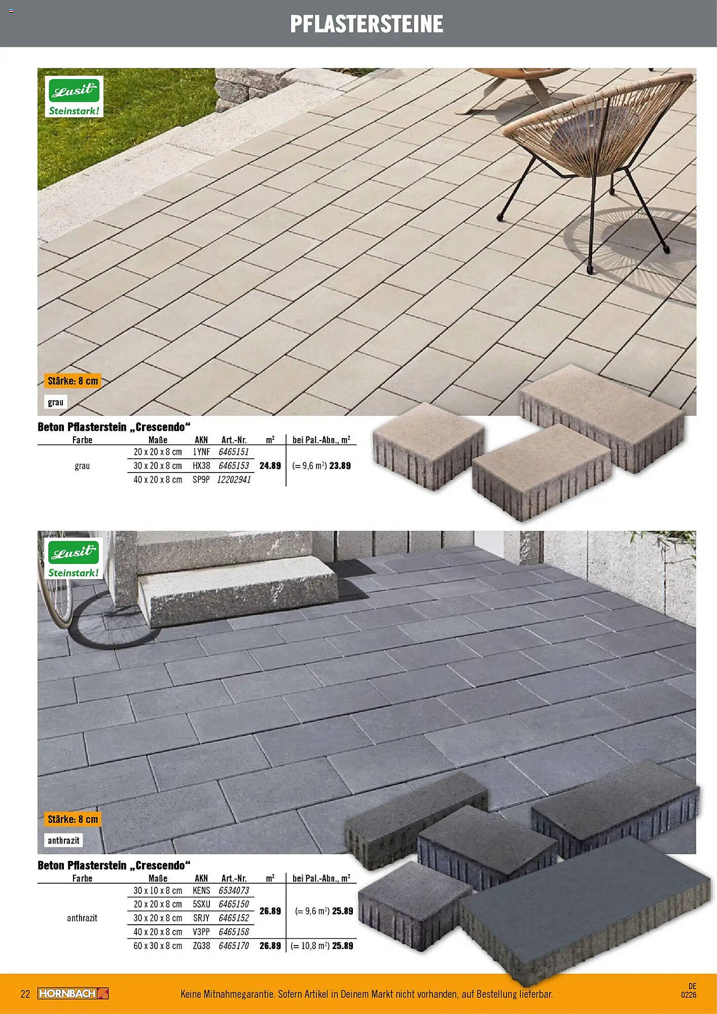 Hornbach Prospekt - Pagina 22