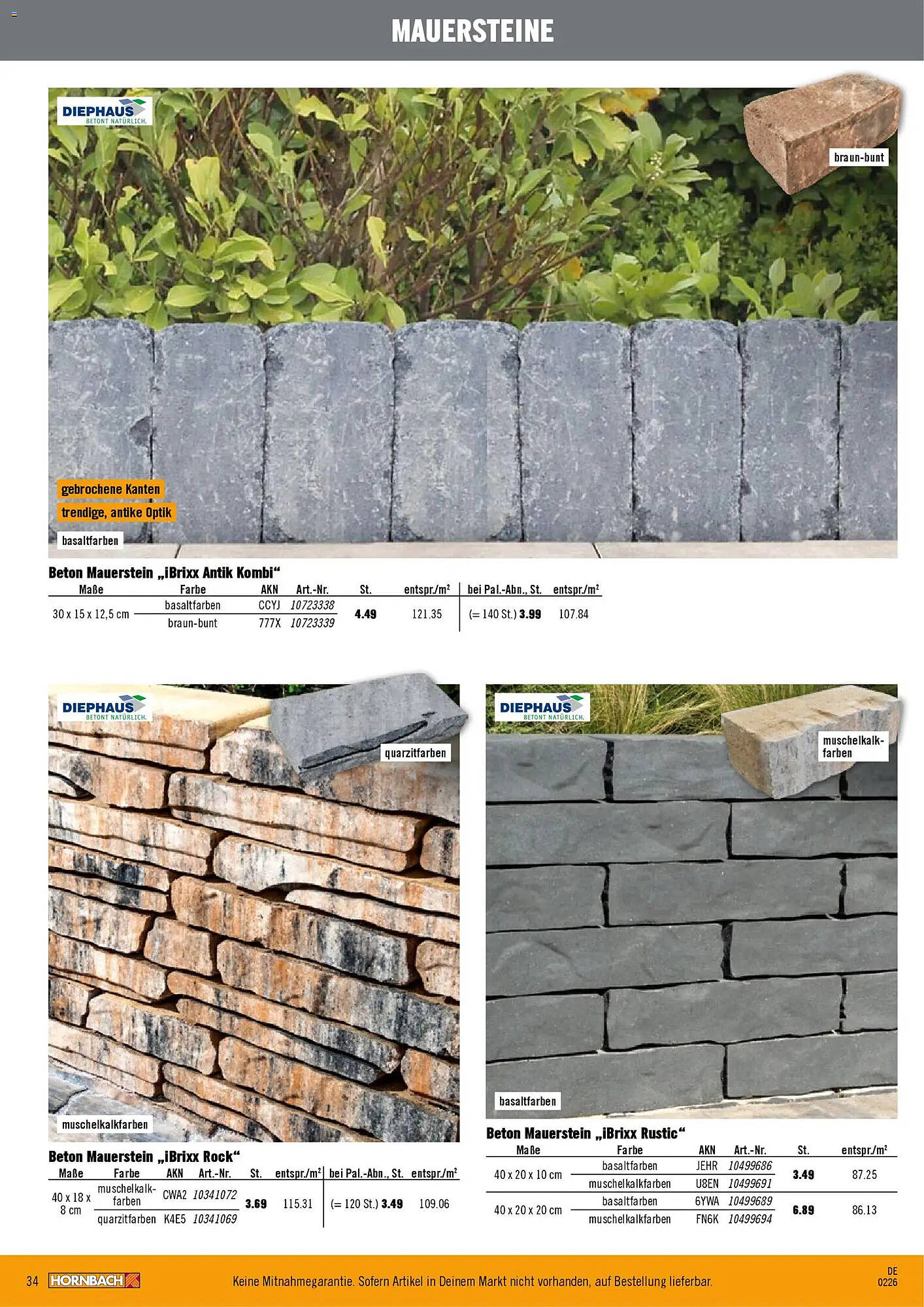 Hornbach Prospekt - Pagina 34