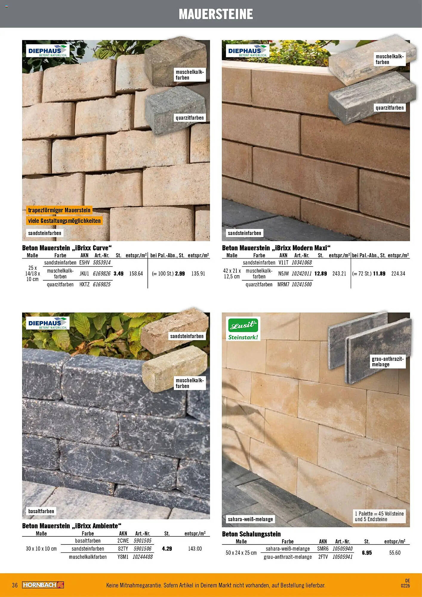 Hornbach Prospekt - Pagina 36