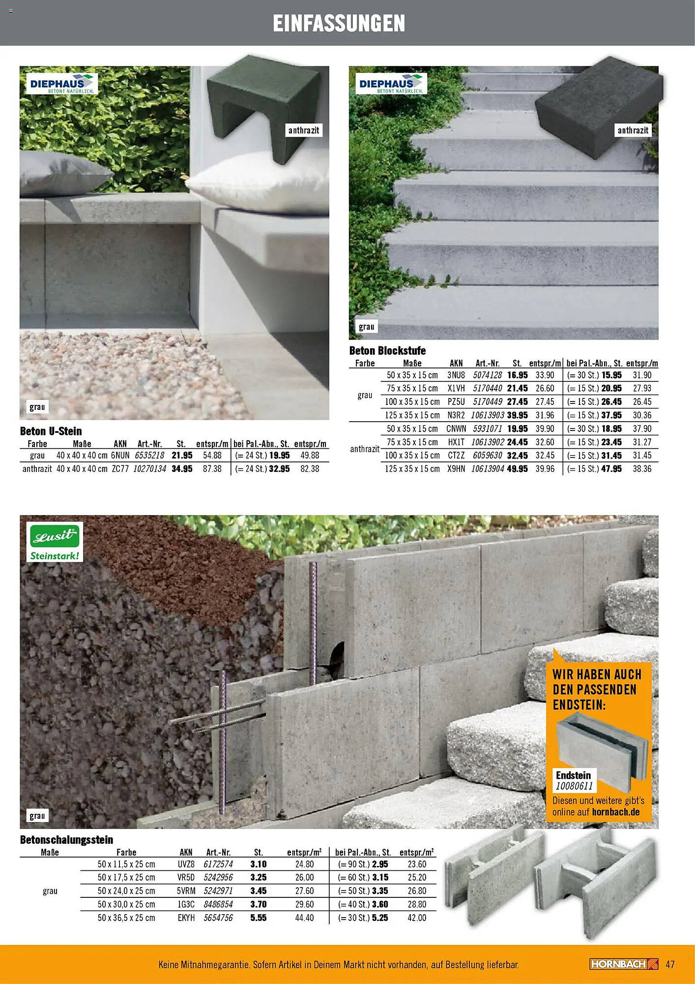 Hornbach Prospekt - Pagina 47
