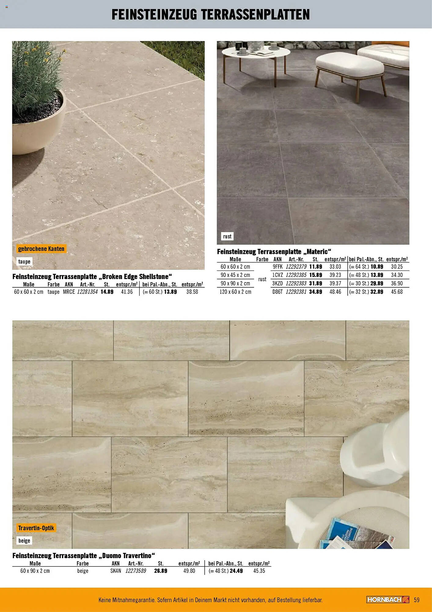 Hornbach Prospekt - Pagina 59