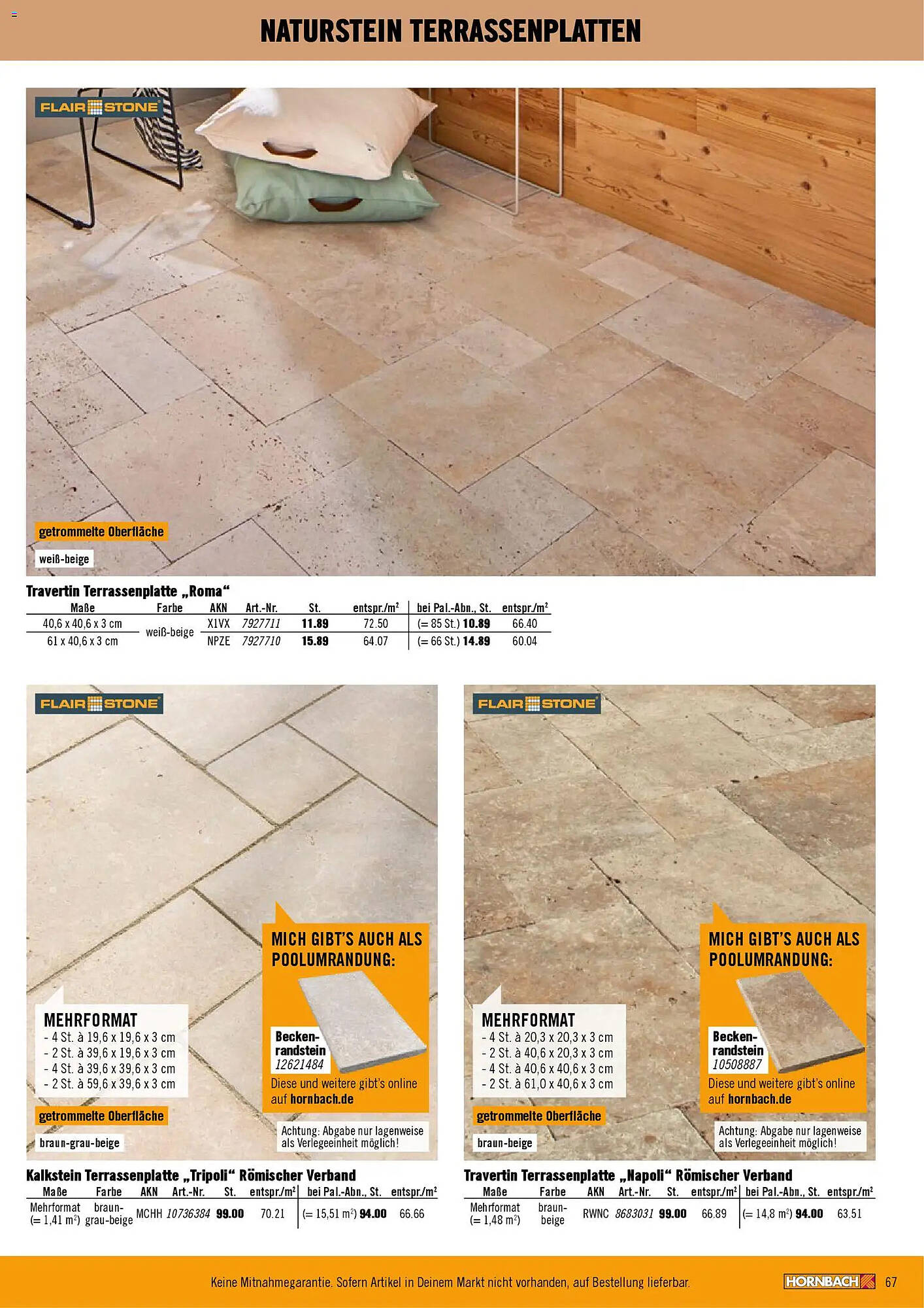 Hornbach Prospekt - Pagina 67