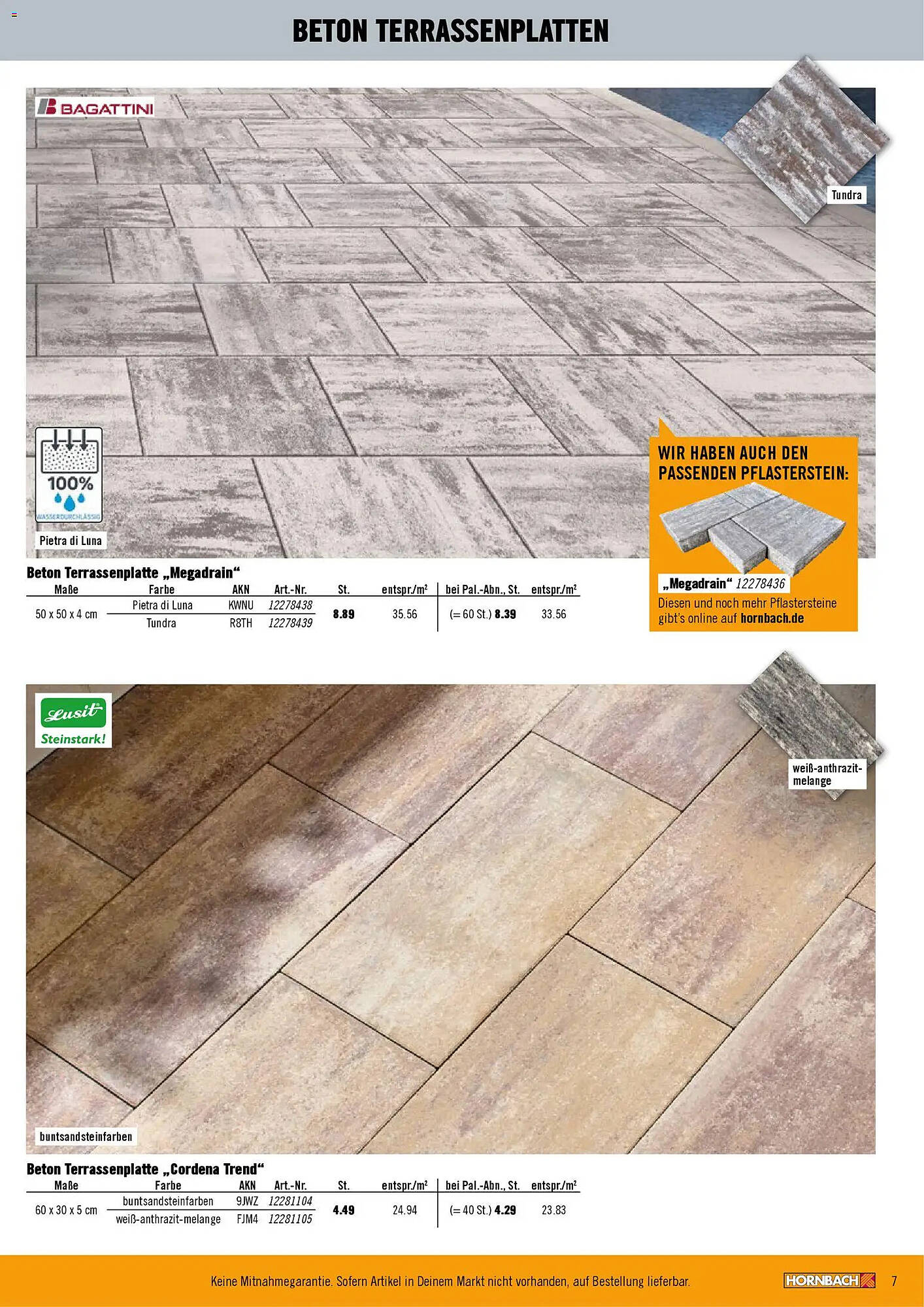 Hornbach Prospekt - Pagina 7