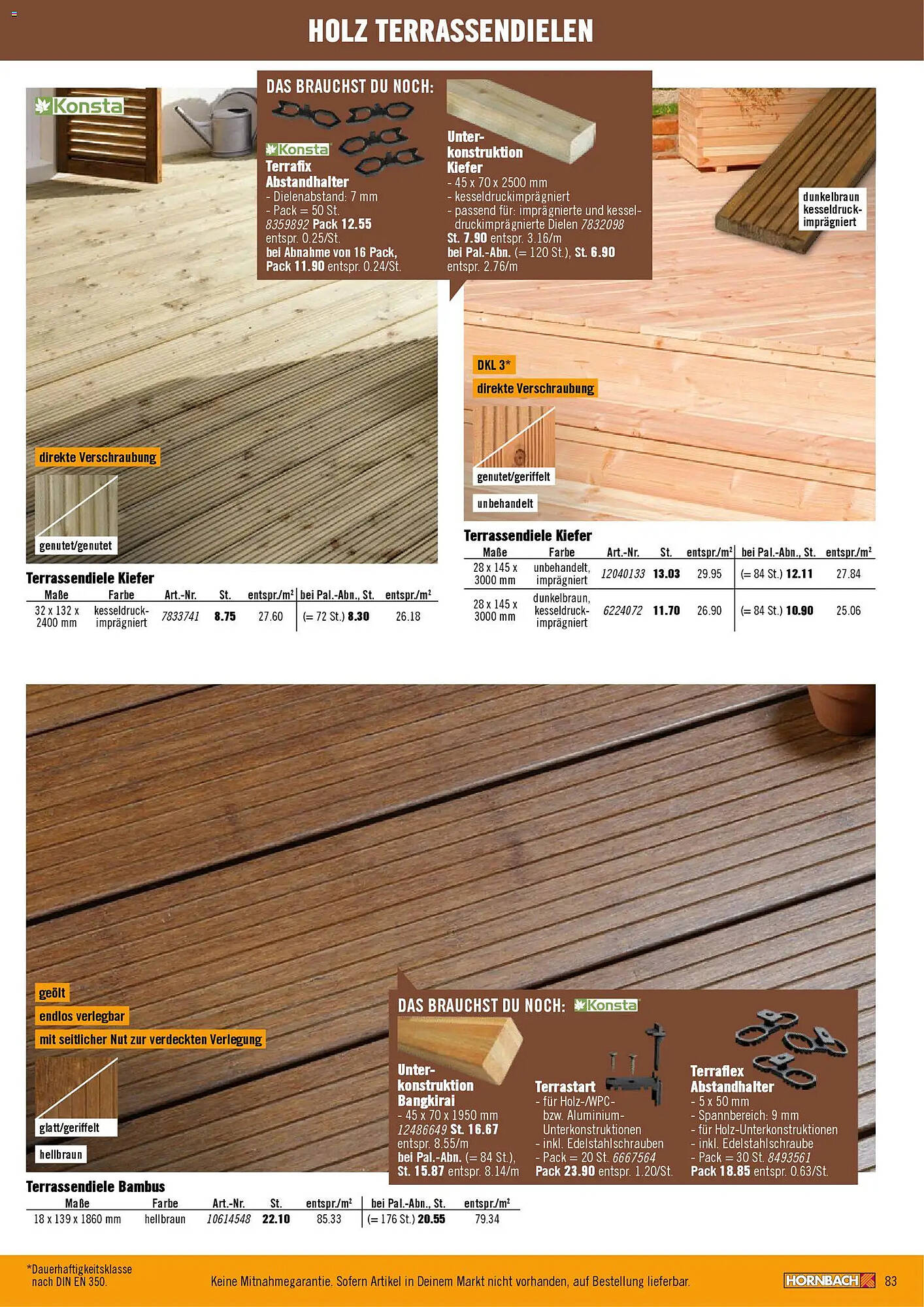 Hornbach Prospekt - Pagina 83