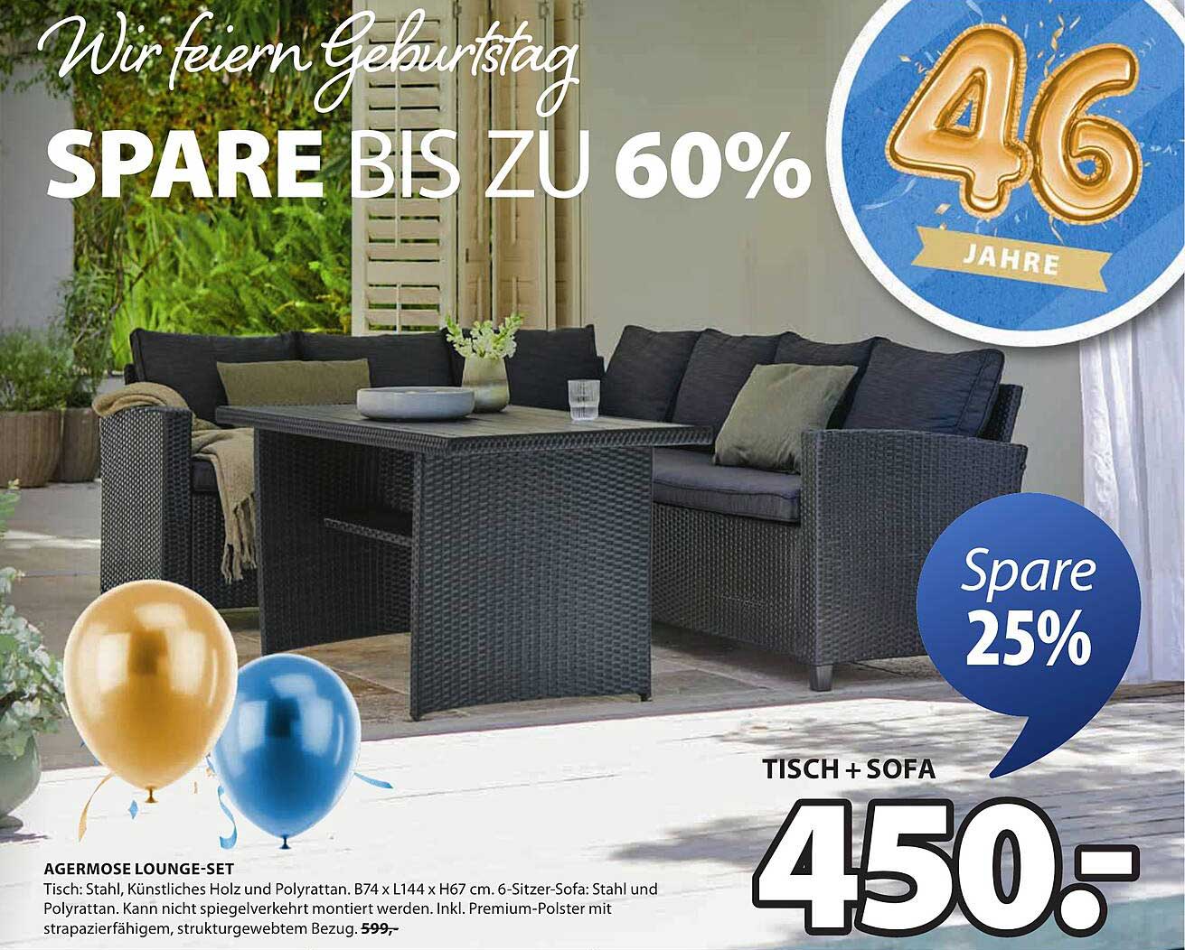 AGERMOSE LOUNGE-SET