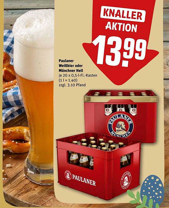 Faszinierend Paulaner Angebot Rewe Fotos