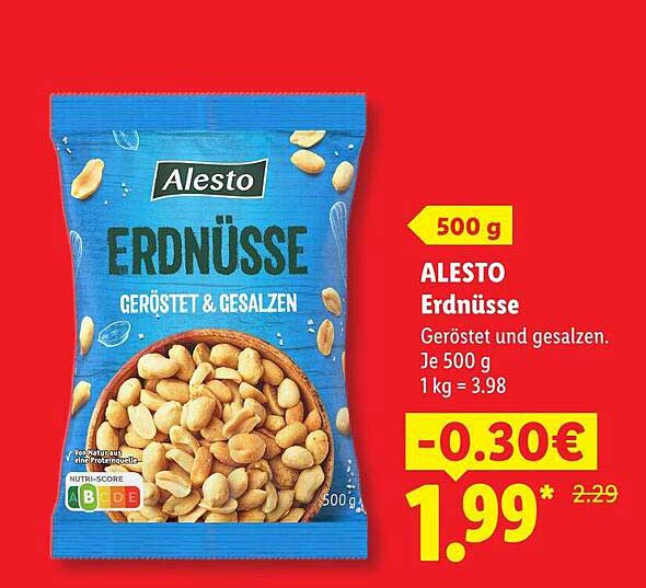 ALESTO Erdnüsse