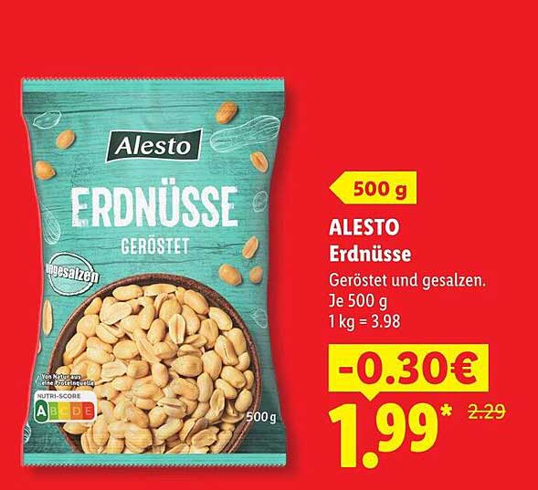 ALESTO Erdnüsse