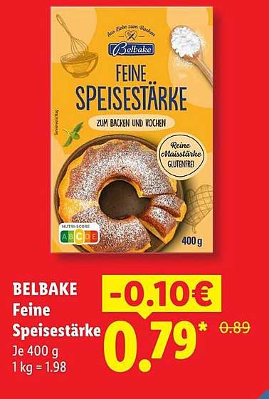 BELBAKE Feine Speisestärke