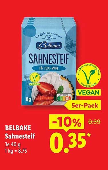 BELBAKE Sahnestief 5er-Pack