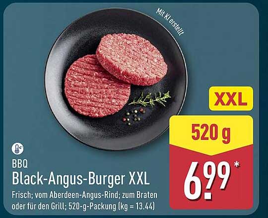 Black-Angus-Burger XXL