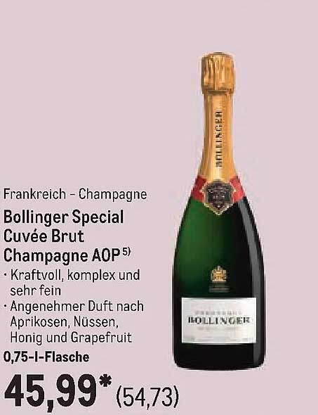 Bollinger Special Cuvée Brut Champagne AOP