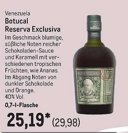 Botucal Reserva Exclusiva