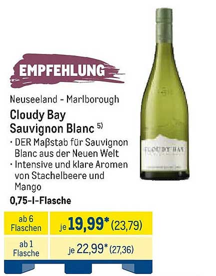 Cloudy Bay Sauvignon Blanc
