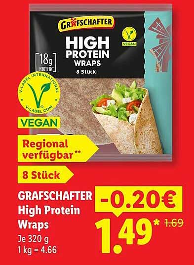 GRAFSCHAFTEr High Protein Wraps
