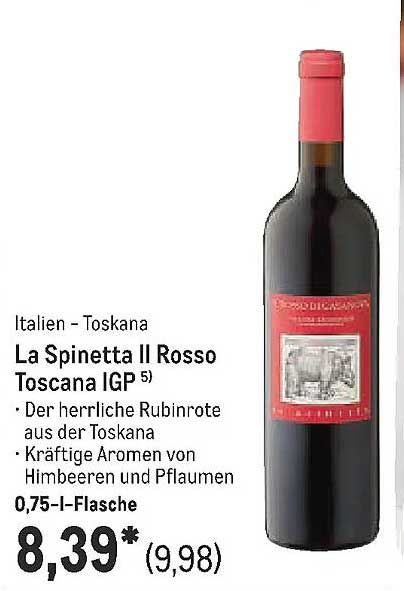 La Spinetta Il Rosso Toscana IGP