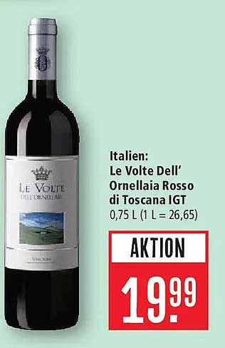 Le Volte Dell' Ornellaia Rosso di Toscana IGT