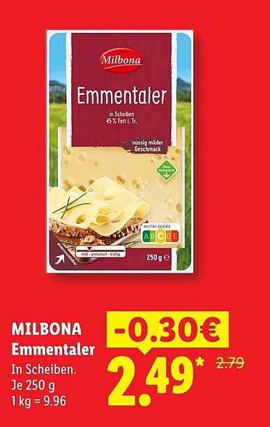 MILBONA Emmentaler