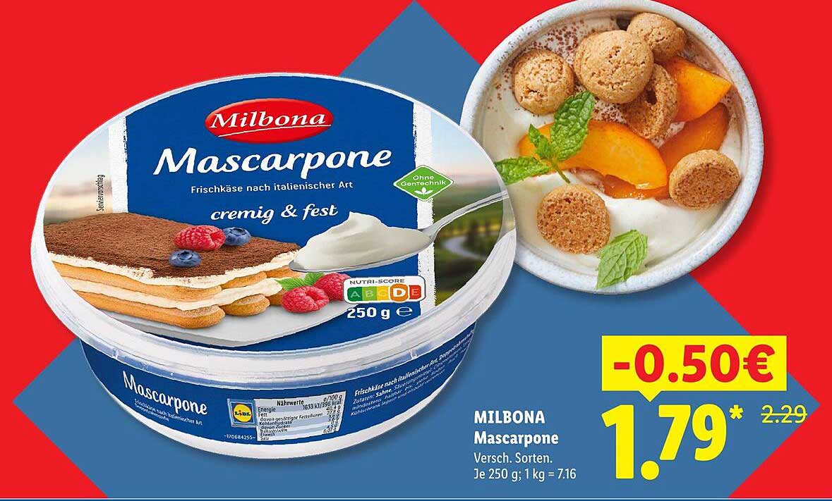 MILBONA Mascarpone