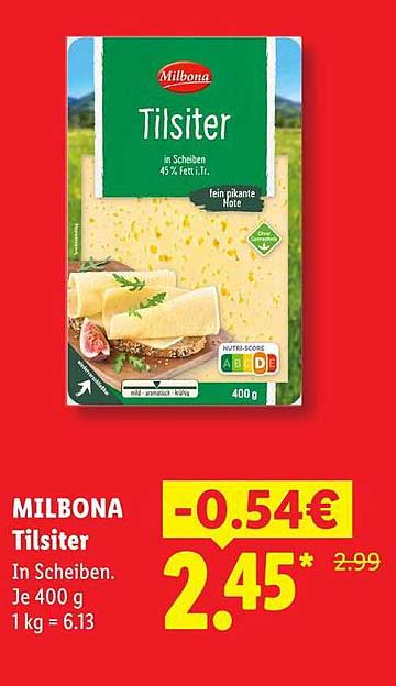 MILBONA Tilsiter
