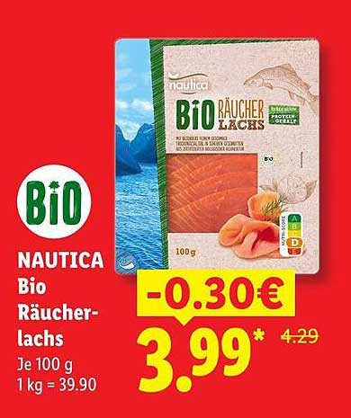 NAUTICA Bio Räucherlachs