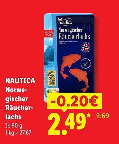 NAUTICA Norwegischer Räucherlachs