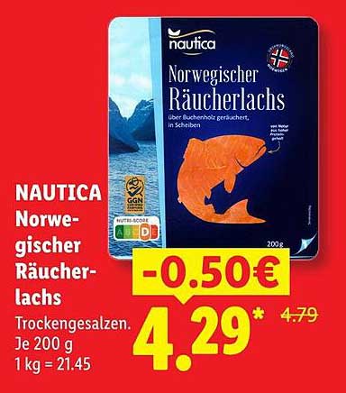NAUTICA Norwegischer Räucherlachs