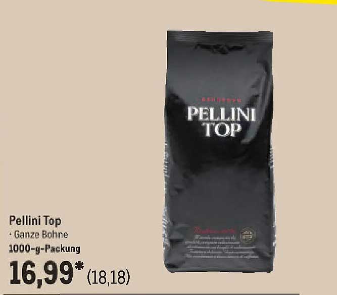 Pellini Top • Ganze Bohne 1000-g-Packung