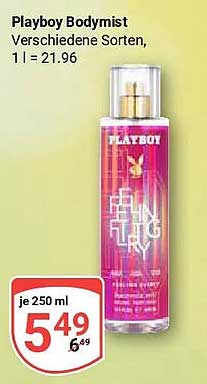 Playboy Bodymist Verschiedene Sorten,  je 250 ml