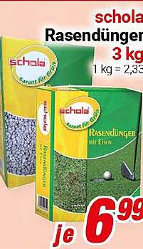 schola Rasendünger 3 kg