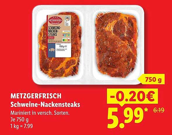 Schweine-Nackensteaks