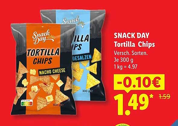 SNACK DAY Tortilla Chips