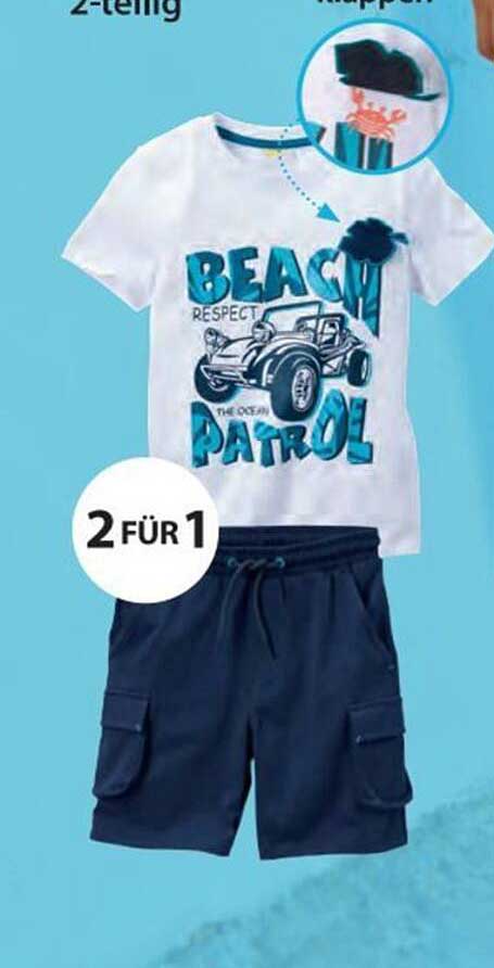 2-teiliges Set: T-Shirt und Shorts für Kinder