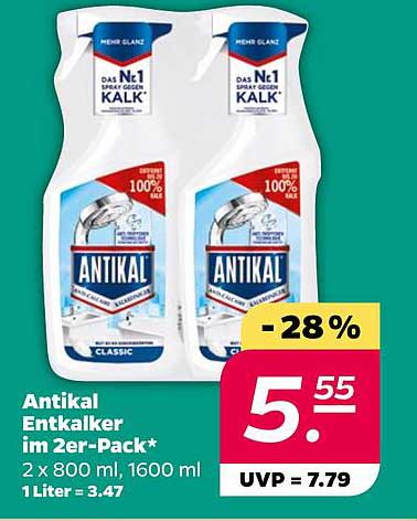 Antikal Entkalker im 2er-Pack