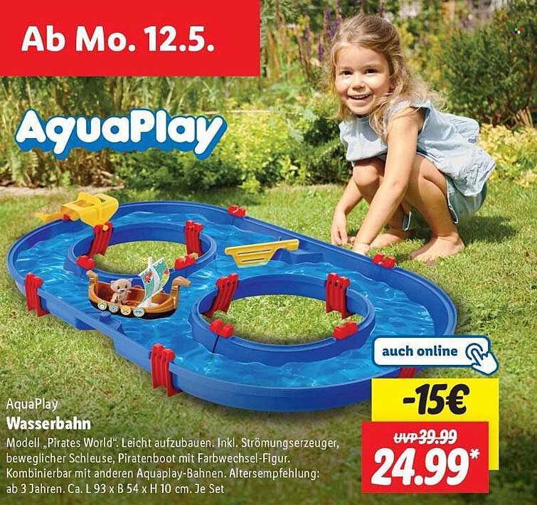 AquaPlay Wasserbahn - Pirates World