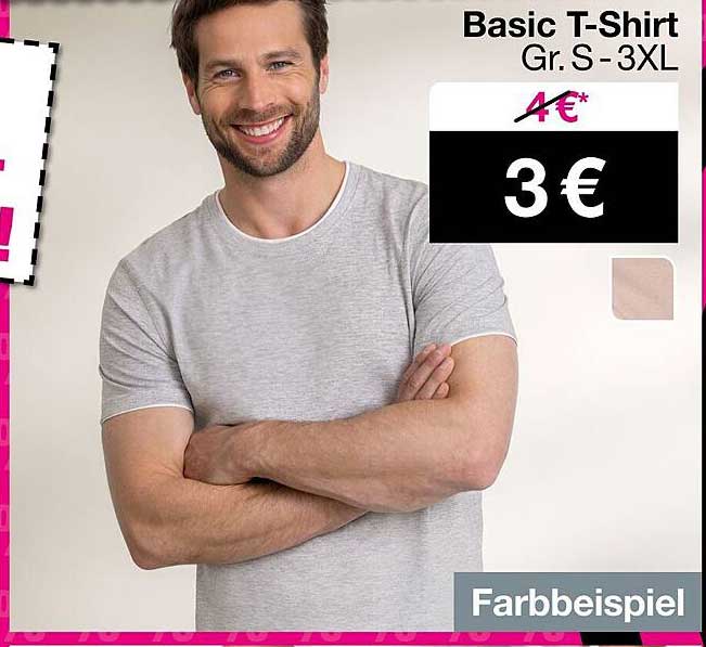 Basic T-Shirt Gr. S-3XL