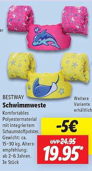 BESTWAY Schwimmweste