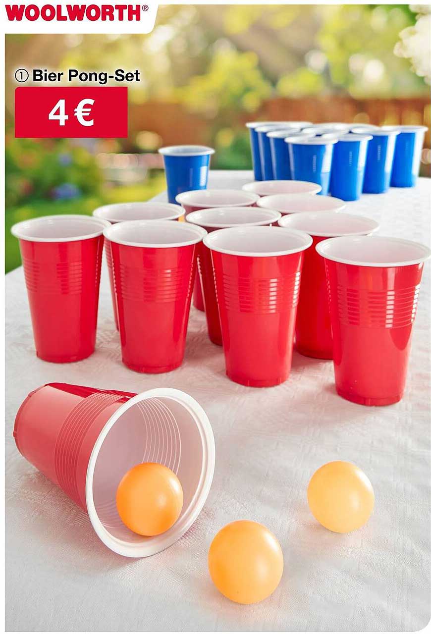 Bier Pong-Set