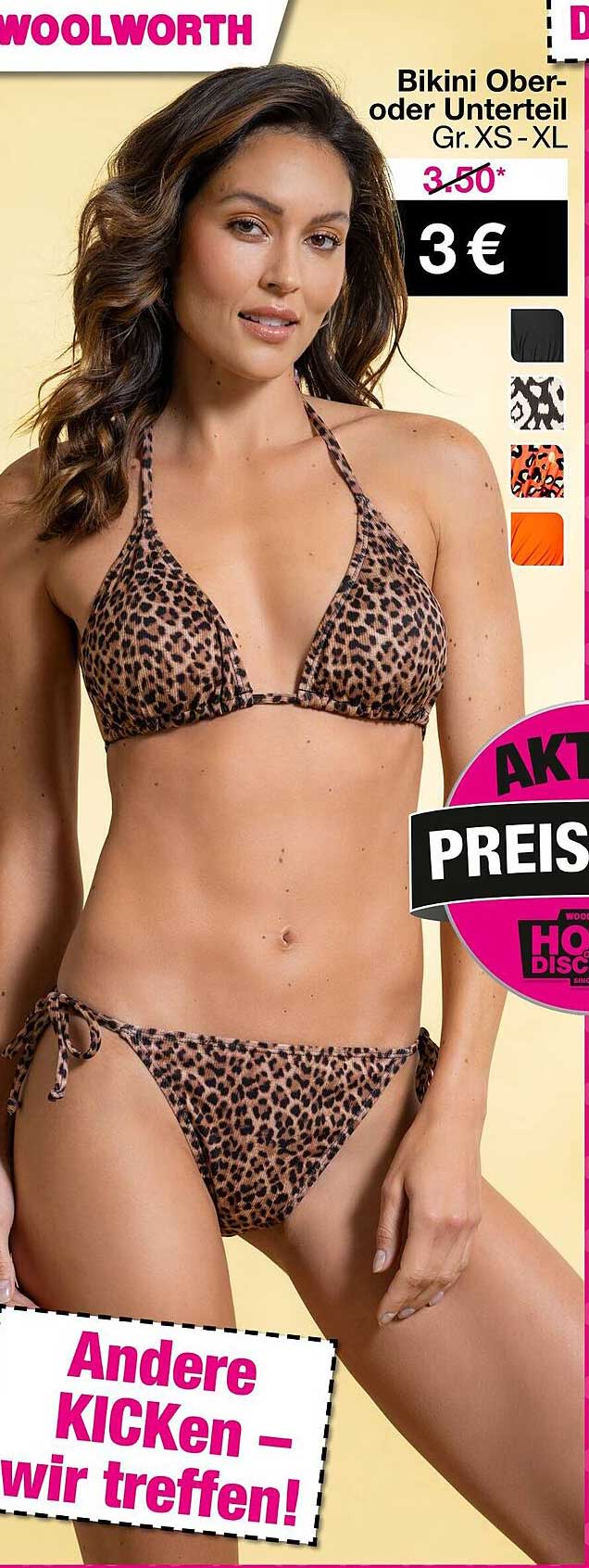 Bikini Ober- oder Unterteil Gr. XS - XL