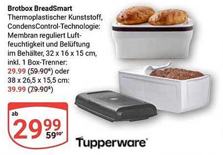 Brotbox BreadSmart von Tupperware - Ideal zur Aufbewahrung von Brot