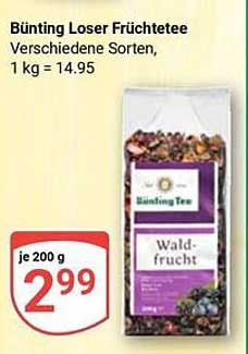Bünting Loser Früchtetee – Waldfrucht