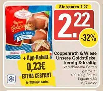 Coppenrath & Wiese Unsere Goldstücke kernig & kräftig 400-490g