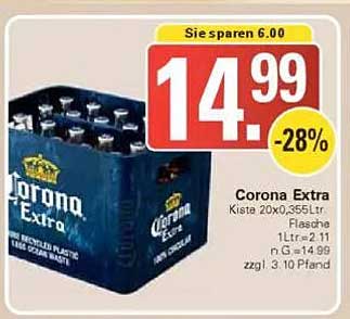 Corona Extra Kiste 20x0,355L