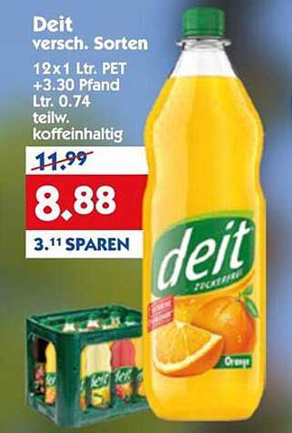 Deit versch. Sorten - 12 x 1 Ltr. PET