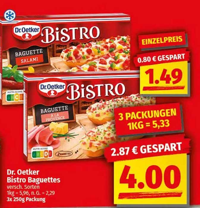 Dr. Oetker Bistro Baguettes - verschiedene Sorten