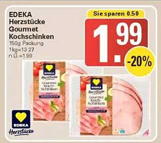 EDEKA Herzstücke Gourmet Kochschinken 150g