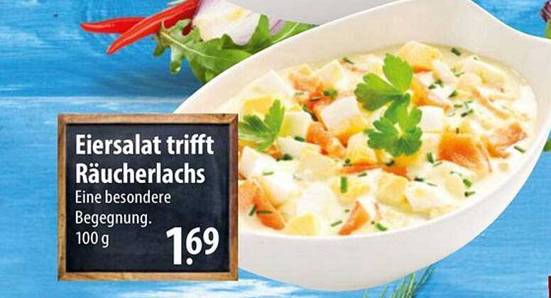 Eiersalat trifft Räucherlachs