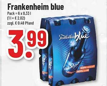 Frankenheim blue 6 x 0,33 l